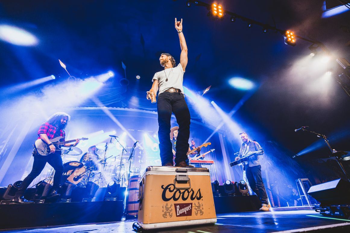 Country music singer/writer Chase Rice will headline the summer festival in 2026